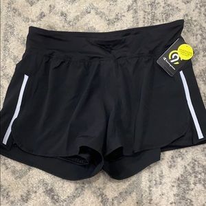 Black Champion Athletic Shorts, Size Medium